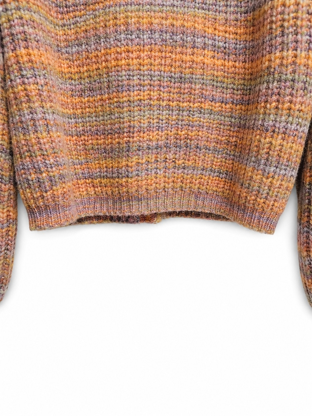 Moon & Madison Multicolor Chunky Knit Cardigan Sweater M - Picture 5 of 11